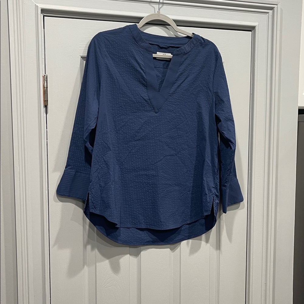Vineyard Vines Performance Navy Blue Women's Top